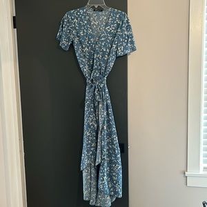 Wrap Floral Dress Size L